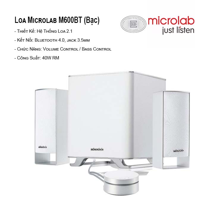 Loa Bluetooth Microlab M-600 BT New 2.1