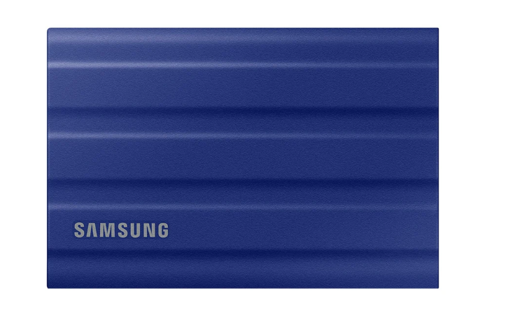 SSD SamSung T7 Shield  2TB / USB 3.2 Gen 2, Blue , Up to 1,050MB/s