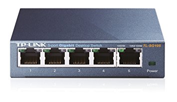 SWITCH TP-LINK -Unmanaged Pure-Gigabit Switch - TL-SG105