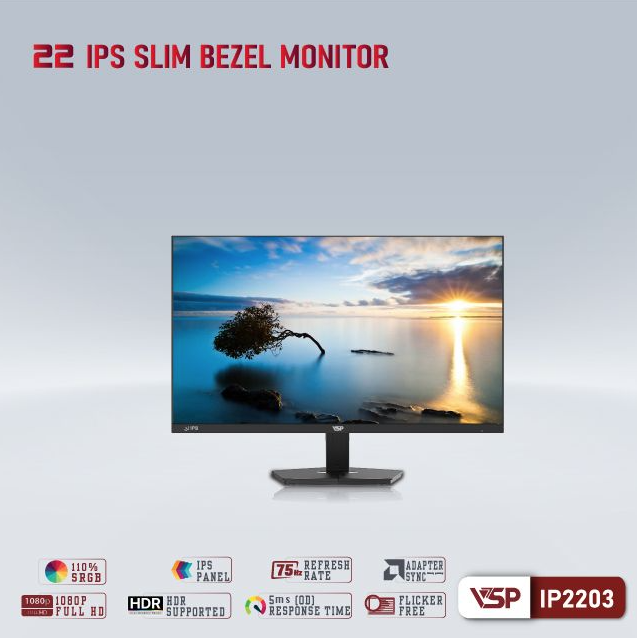 Màn hình IPS văn phòng VSP IP2203 (21