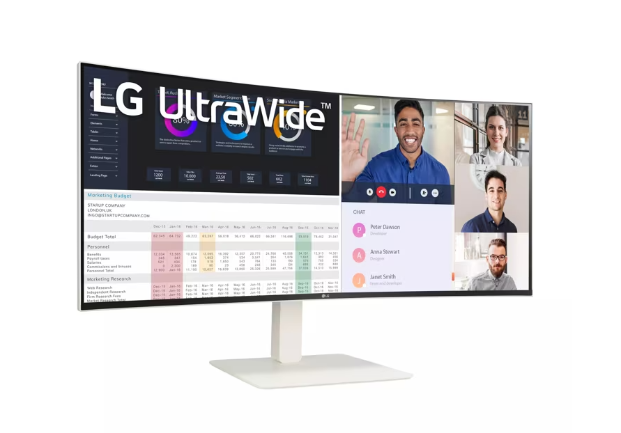 Màn hình LG UltraWide Nano 38WR85QC-W (37.5 inch/IPS/WQHD/144Hz/1ms)