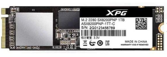 SSD ADATA PCIE SX8200 1TB PRO (ASX8200PNP-1TT-C)