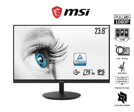 Màn hình máy tính MSI PRO MP242 23.8 inch FHD IPS