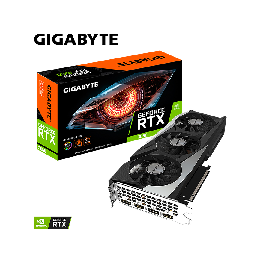 Card đồ họa Gigabyte GeForce RTX 3060 Eagle OC D6X 8G