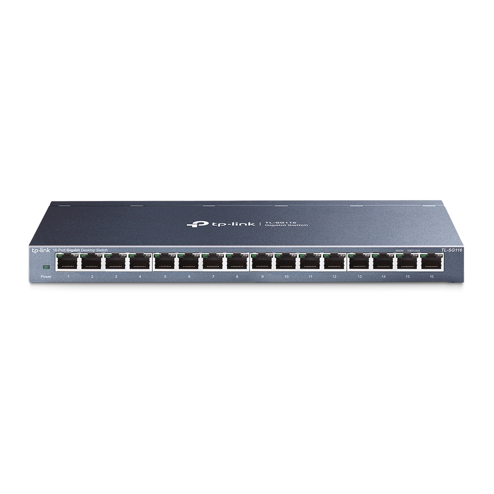 Switch TP-Link TL-SG116 (Gigabit (1000Mbps)/ 16 Cổng/ Vỏ Thép)