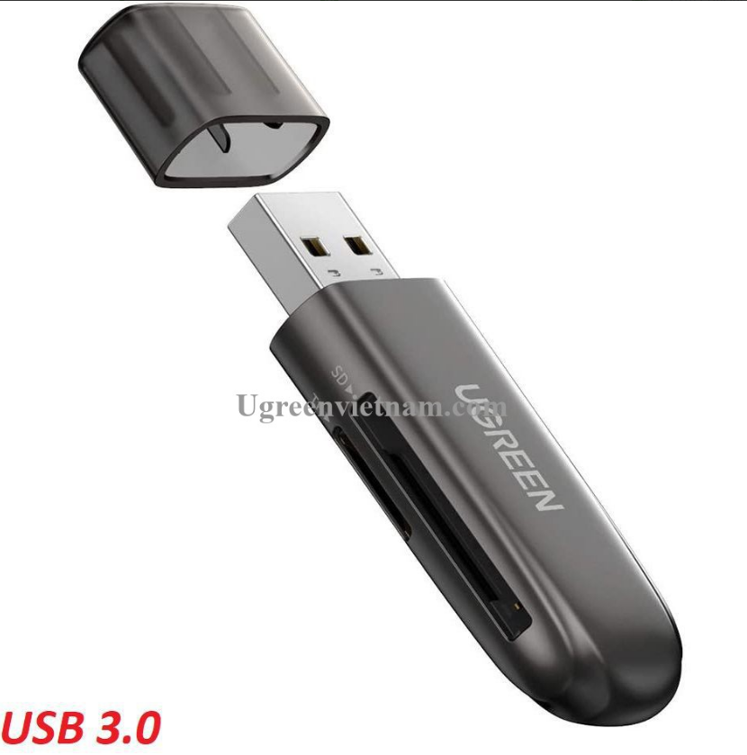 Đầu đọc thẻ USB 3.0 hỗ trợ SD/TF Ugreen 10911