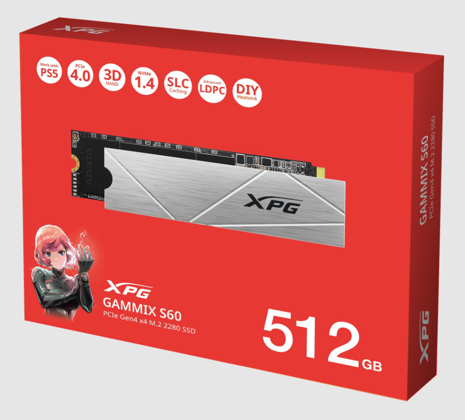SSD ADATA XPG GAMMIX S60 BLADE 512GB