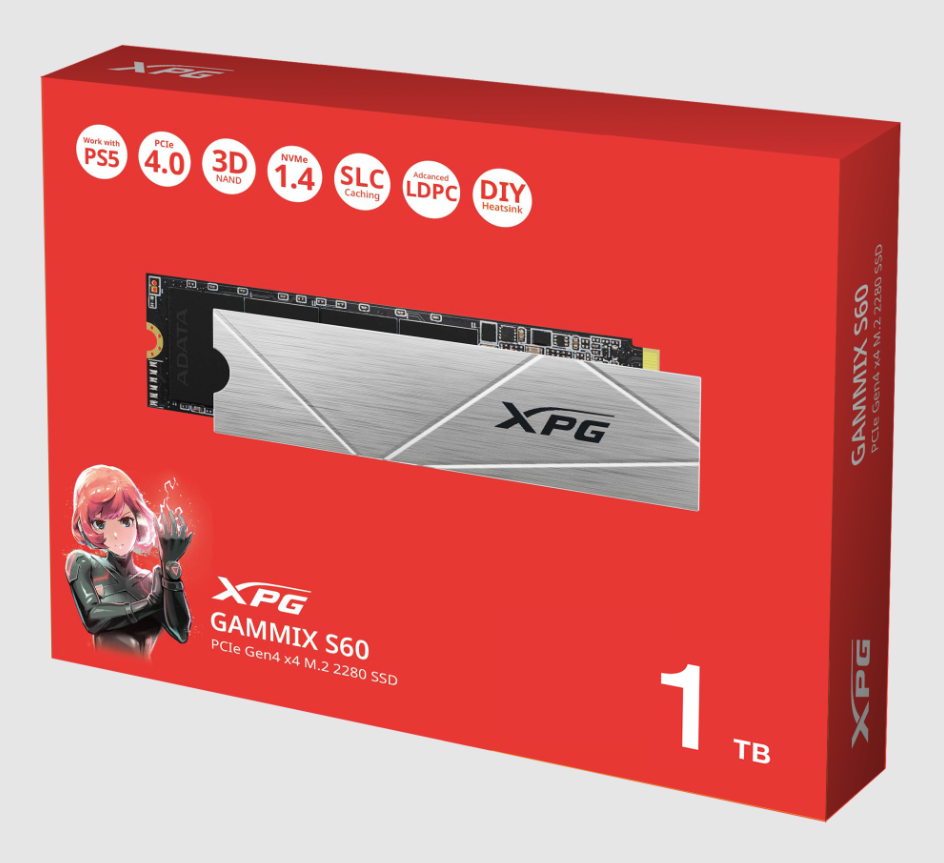 SSD ADATA XPG GAMMIX S60 BLADE 1TB