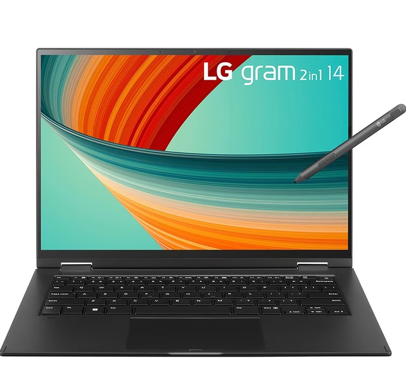 Laptop LG GRAM 14T90R-G.AH55A (Core i5-1340P/16GB/512GB/Intel Iris Xe/14-inch WUXGA/Cảm ứng/Win 11/Đen)