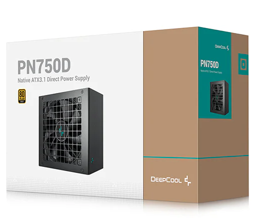 Nguồn máy tính DeepCool PN750D 750W 80 Plus Gold ATX 3.1