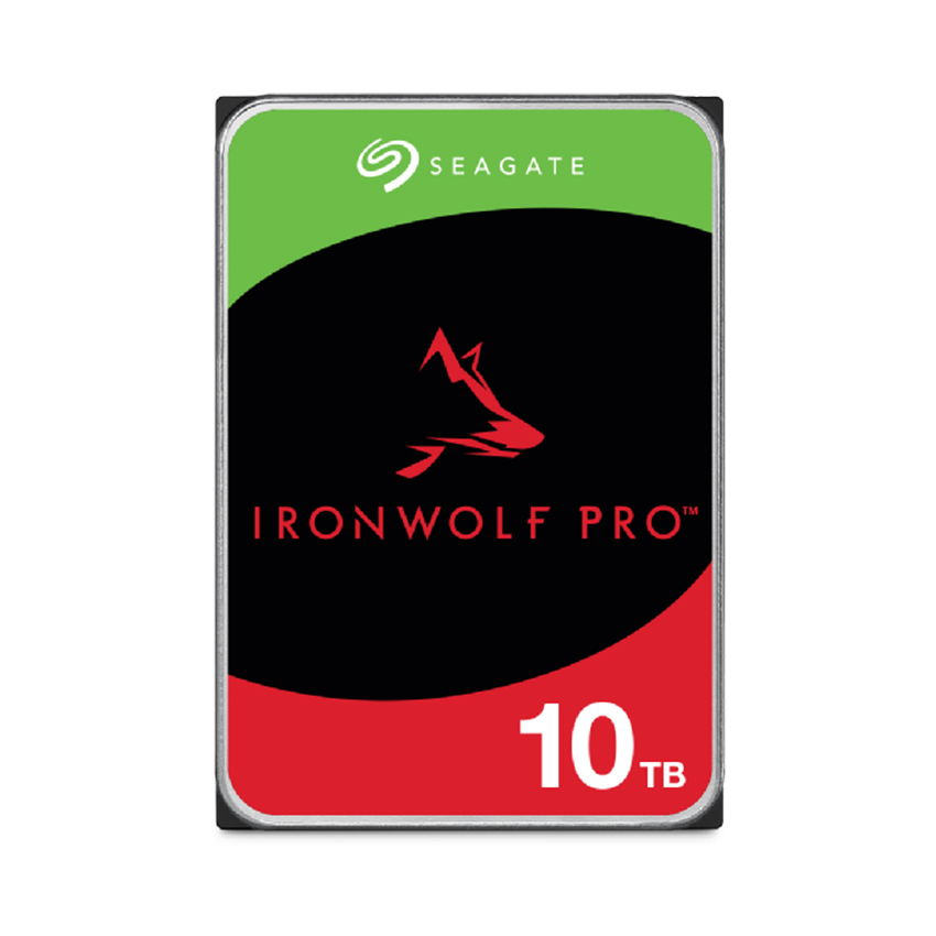 Ổ CỨNG HDD SEAGATE IRONWOLF PRO 10TB (ST10000NT001) (7200 RPM 256MB CACHE 3.5 INCH SATA3)