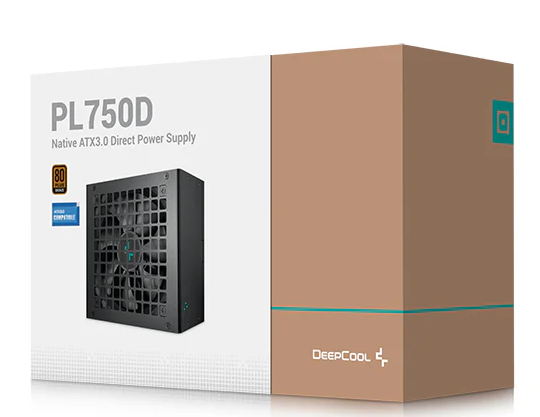 Nguồn máy tính DeepCool PL750D 750W 80 Plus Bronze ATX 3.0