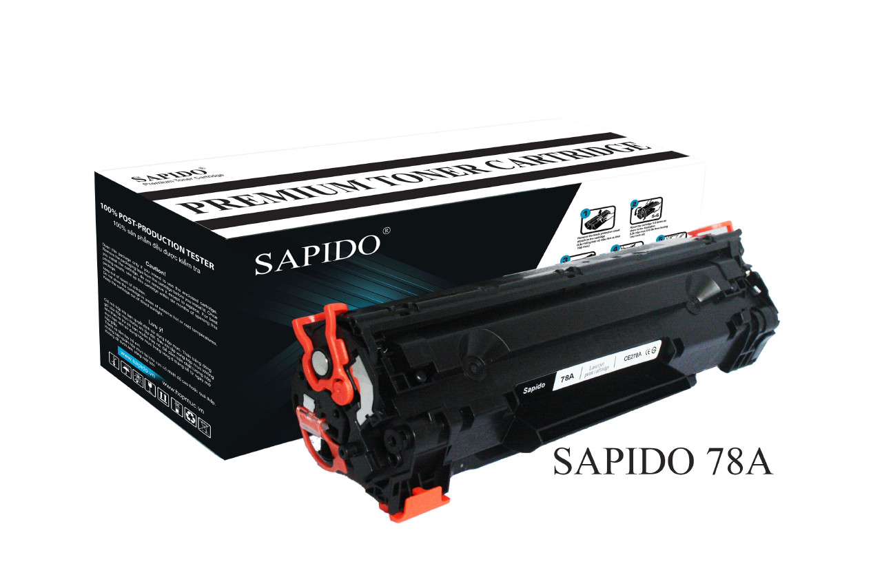 MỰC SAPIDO Model 78A   DÙNG CHO MÁY HP 1536dnf/ P1566/ P1530/ P1606 (2,100 trang)