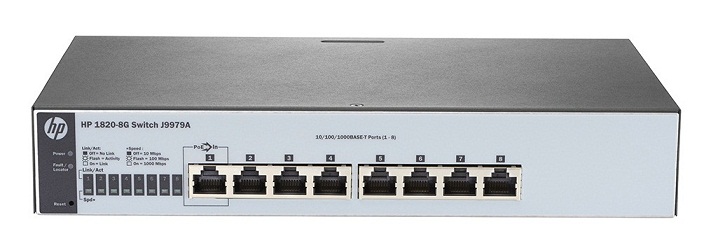 HP V1820-8G  Switch J9979A - Gigabit MANAGED SWITCH L2/L3