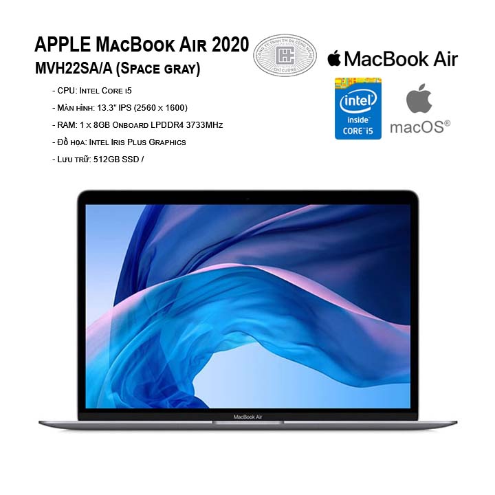 APPLE MacBook Air 2020 MVH22SA/A  (13.3