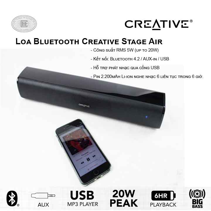 Loa bluetooth Creative Stage Air