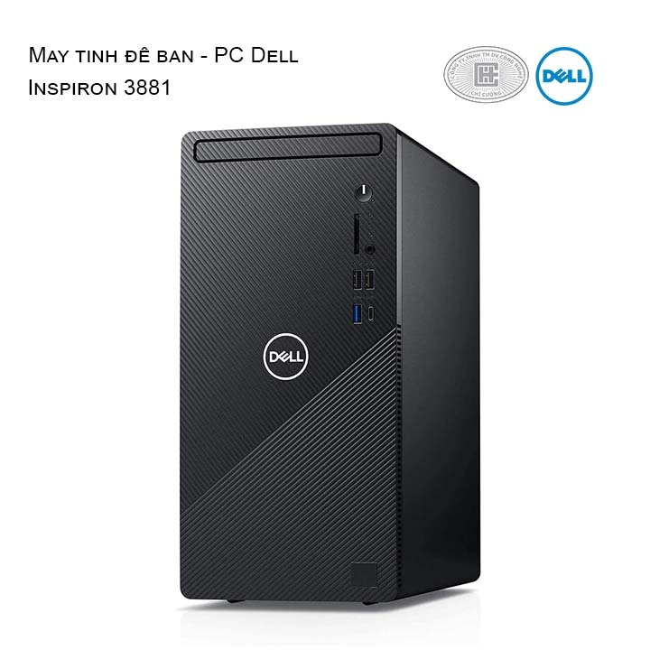 Máy tính để bàn Dell Inspiron 3881  i5 10400 MTI52103W-8G-512G