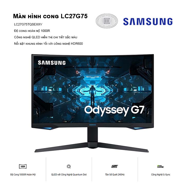 Màn hình Samsung Odyssey G7 LC27G75TQSEXXV