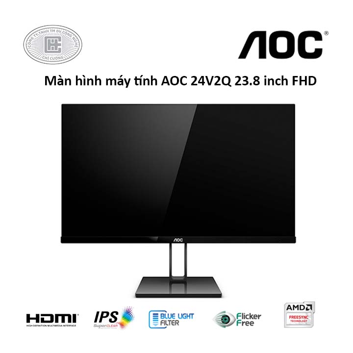 Màn hình AOC 24V2Q 23.8 inch FHD 75Hz
