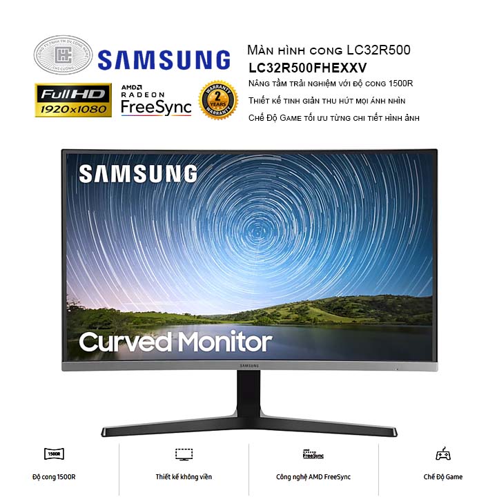 Màn hình Samsung LC32R500FHEXXV 31.5 inch Full HD  (giảm giá 7 ngày)