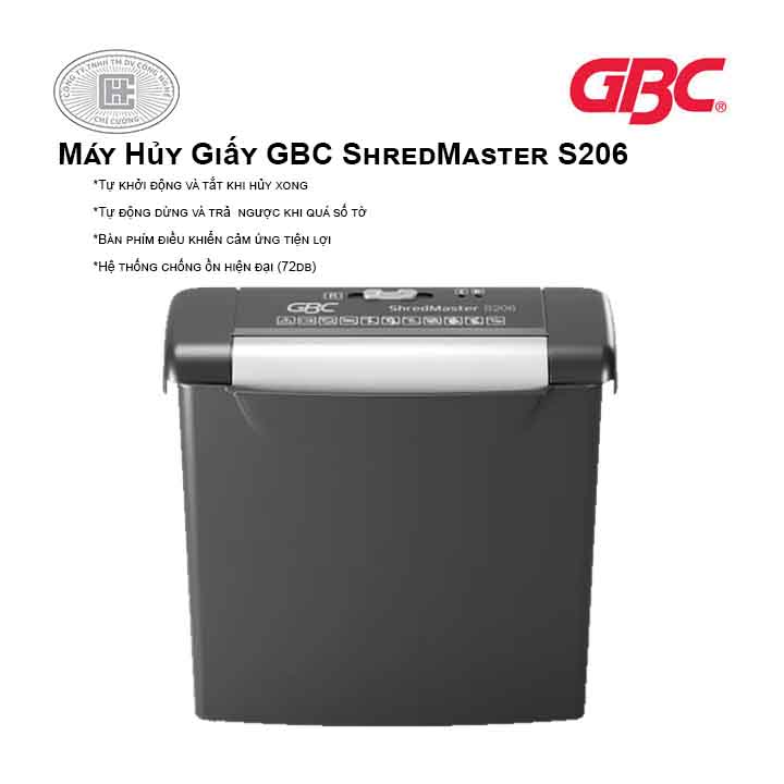 Máy Hủy Giấy GBC ShredMaster S206
