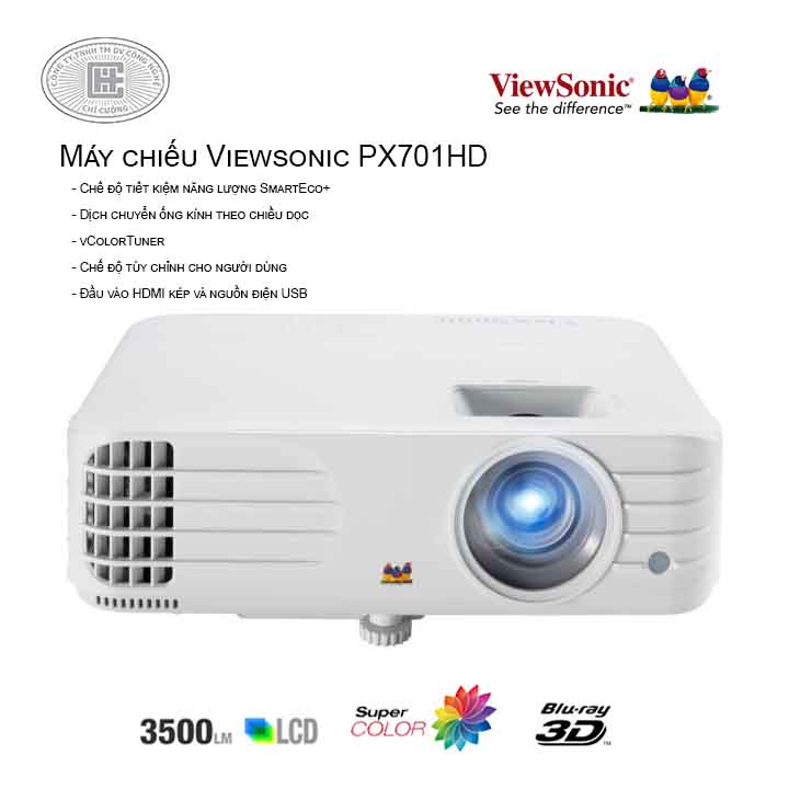 Máy chiếu Viewsonic PX701HD
