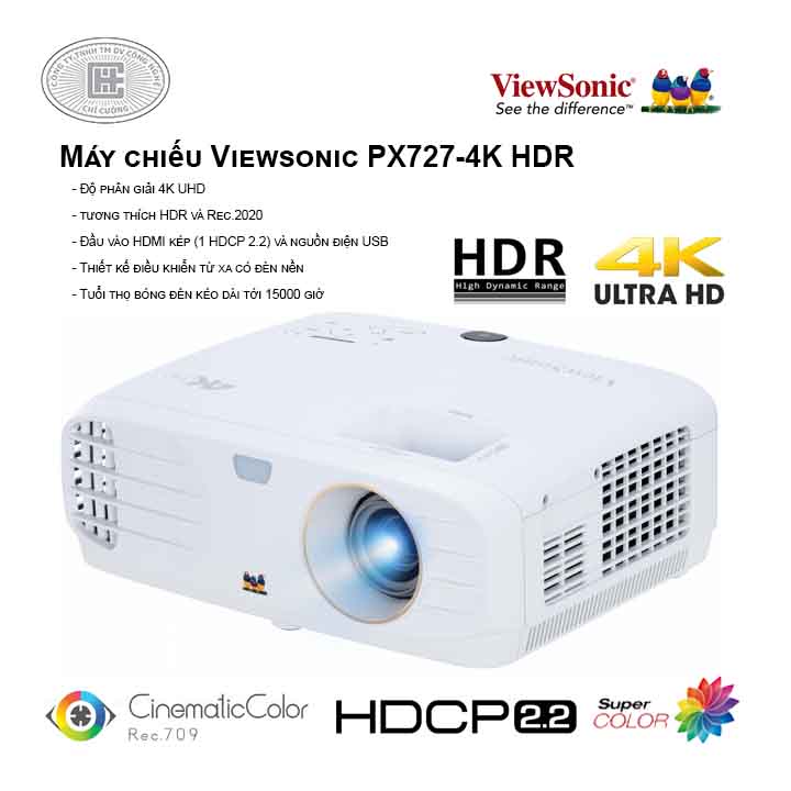 Máy chiếu Viewsonic PX727-4K