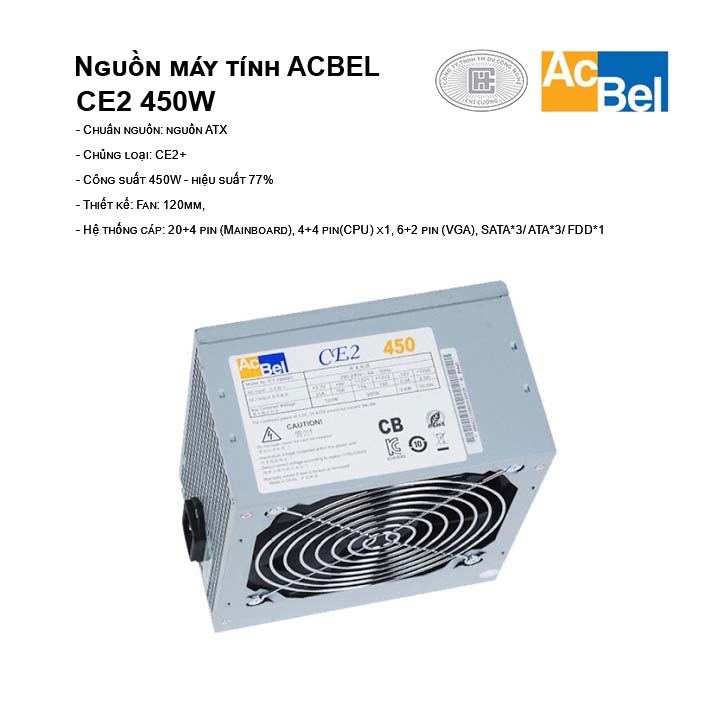 Nguồn máy tính AcBel CE2 450W