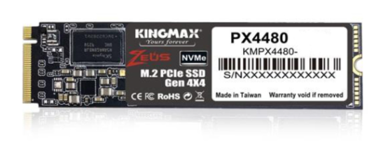 SSD KINGMAX 2TB PRO PX4480 M.2 2280 PCIe Gen4x4