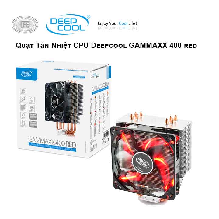 Tản nhiệt khí CPU Deepcool Gammaxx 400 V2 RED