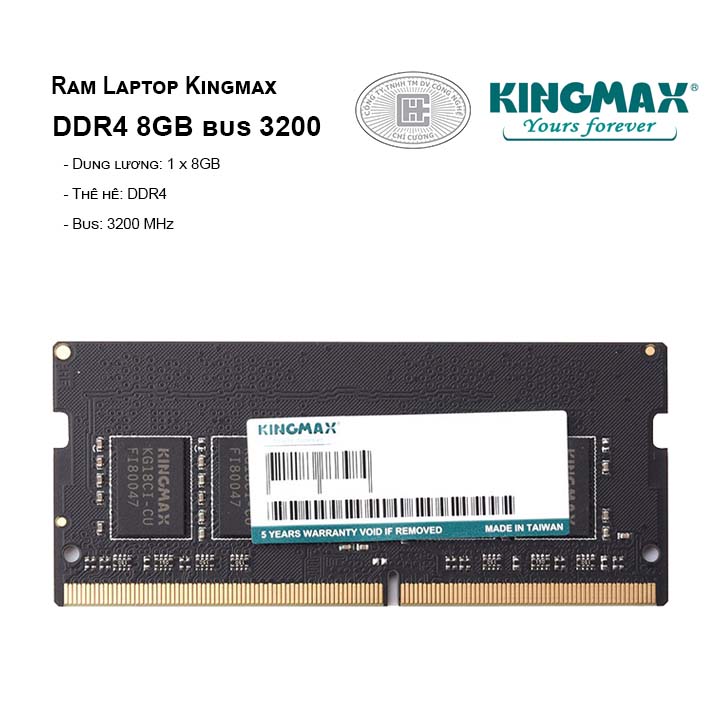 Ram Laptop Kingmax DDR4 8GB bus 3200