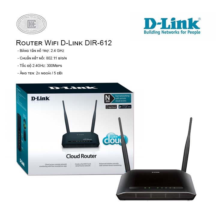 Router Wifi D-Link DIR-612