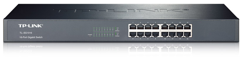 SWITCH TP-LINK -Unmanaged Pure-Gigabit Switch - TL-SG1016