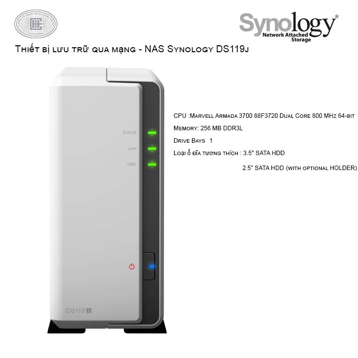 NAS Synology DiskStation DS119j