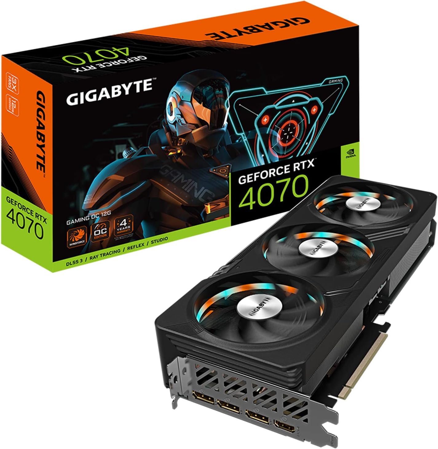 Card đồ họa Gigabyte GeForce RTX 4070 Gaming OC 12G