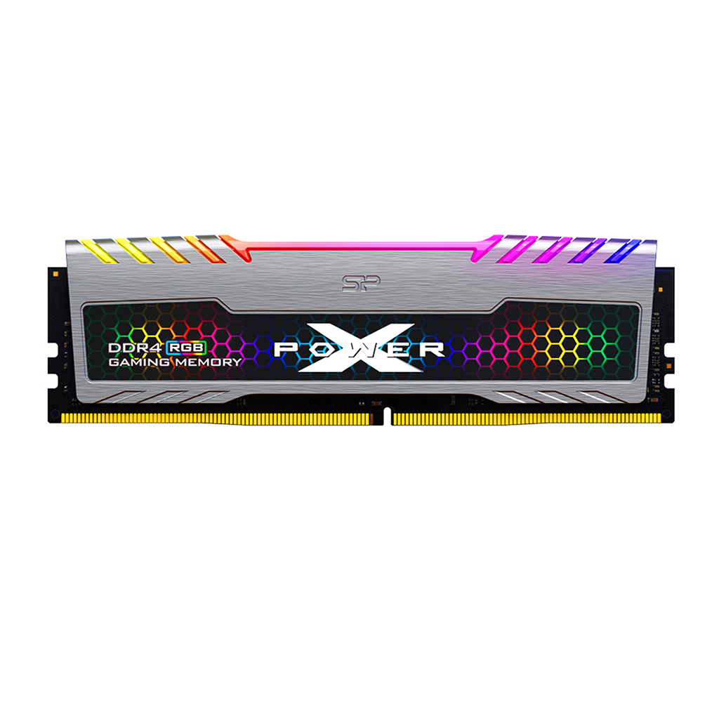 Ram Tản Nhiệt (LED) DDR4-3200, C16, RGB-UDIMM, 8GBx1; SP016GXLZU320BSB