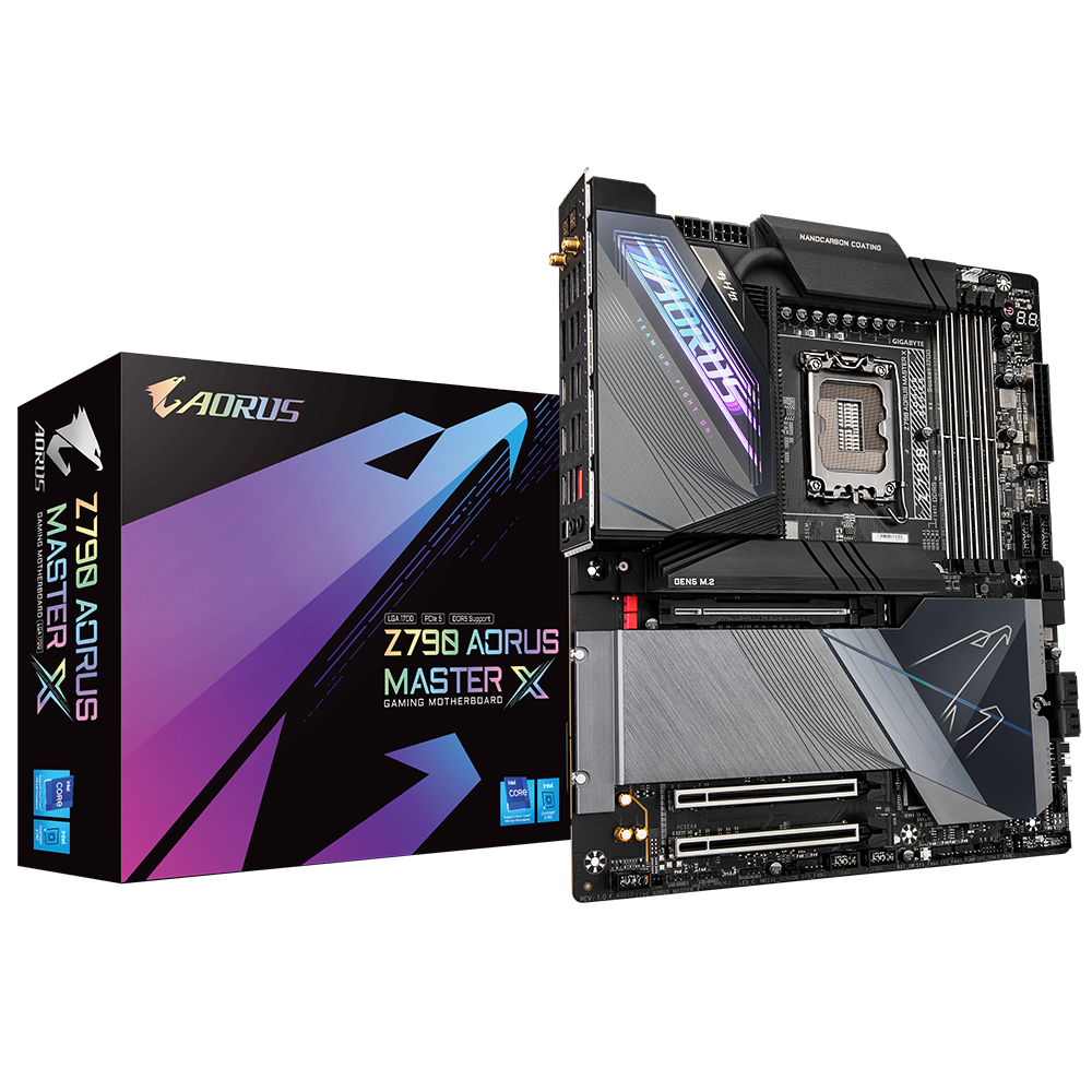 Mainboard Z790 AORUS MASTER X (Support CPU intel 13th and 14th)