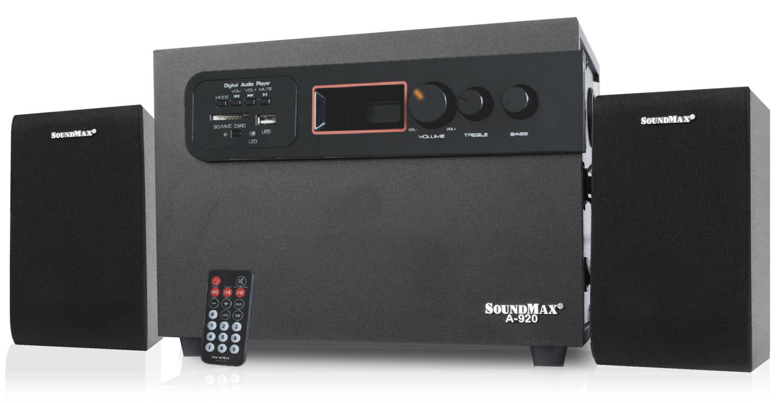 Loa máy tính Soundmax A 920/2.1 kênh, USB, Thẻ nhớ