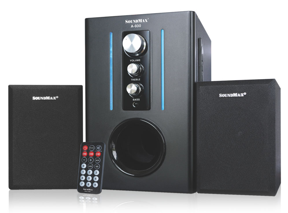 Loa Soundmax A 930 / 2.1 kênh, USB, Thẻ nhớ