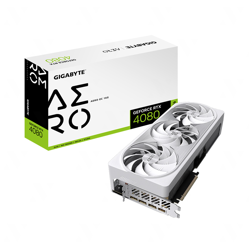 Card Màn Hình Gigabyte GeForce RTX 4080 16GB AERO OC GV-N4080AERO OC-16GD
