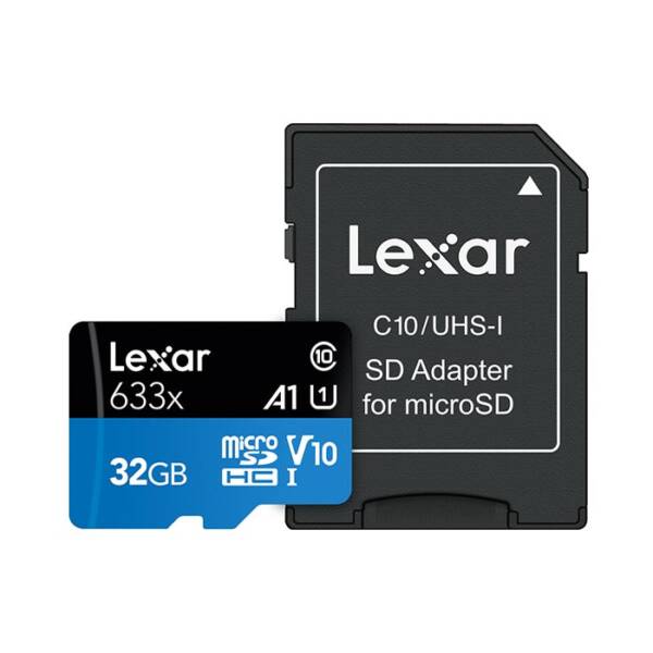 Thẻ nhớ giám sát Micro SD 32Gb Lexar LSDMI32GBB633A Class 10