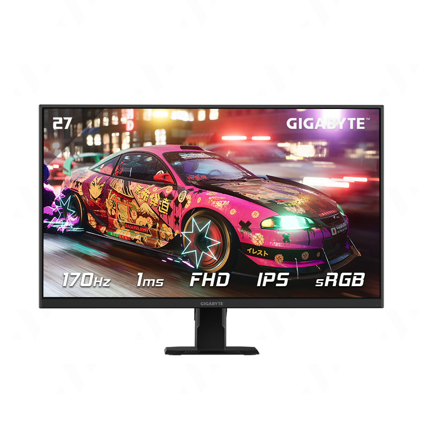 Màn hình Gaming Gigabyte GS27F 27 inch IPS FHD OC 170Hz 1ms 105% sRGB