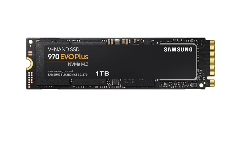 SSD SamSung 970 EVO PLUS 1TB  M.2 NVMe PCIe Gen3x4/ 3 bit MLC NAND / Read up to 3500MB/s - Write up to 3300MB/s / Up to 600K/550K IOPS / 600TBW