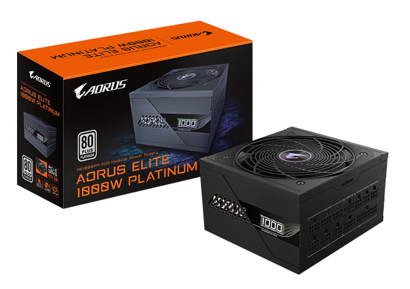 Nguồn  GIGABYTE AORUS ELITE 1000W – 80 PLUS PLATINUM (GP-AE1000PM PG5) 