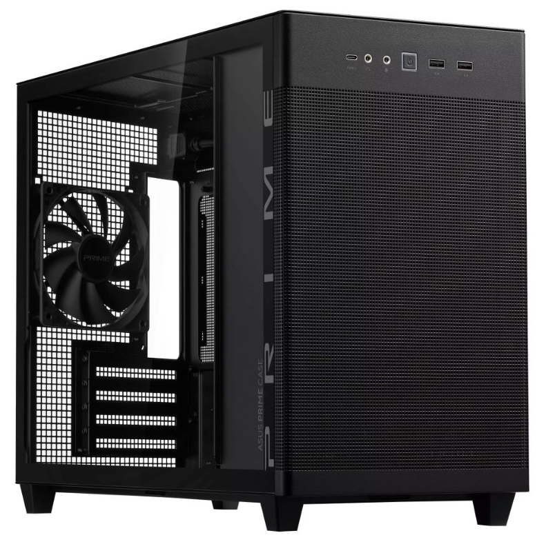 CASE ASUS PRIME AP201TG BLACK