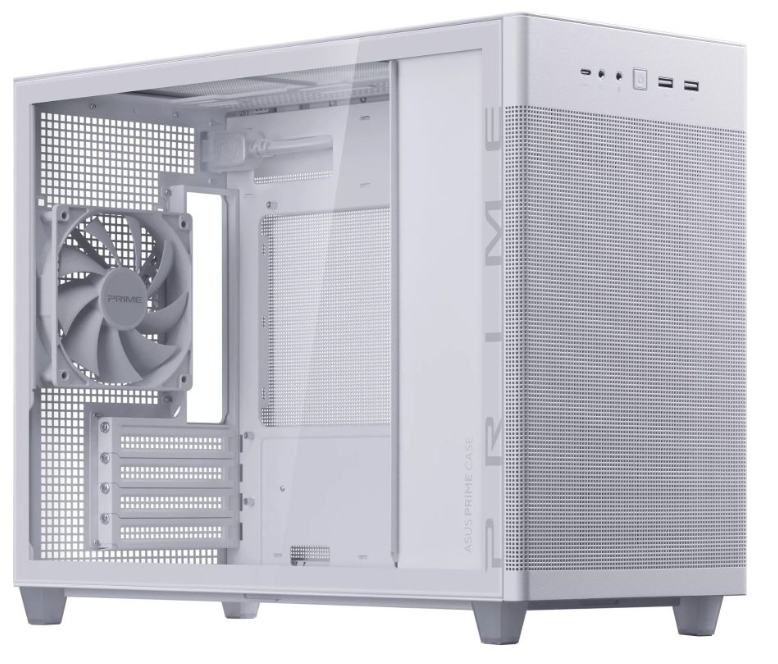 CASE ASUS PRIME AP201TG WHITE