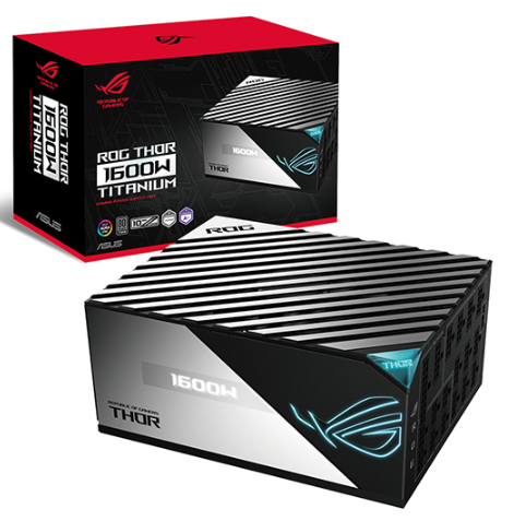 Nguồn ASUS ROG THOR 1600 TITANIUM - 1600W 80 PLUS TITANIUM