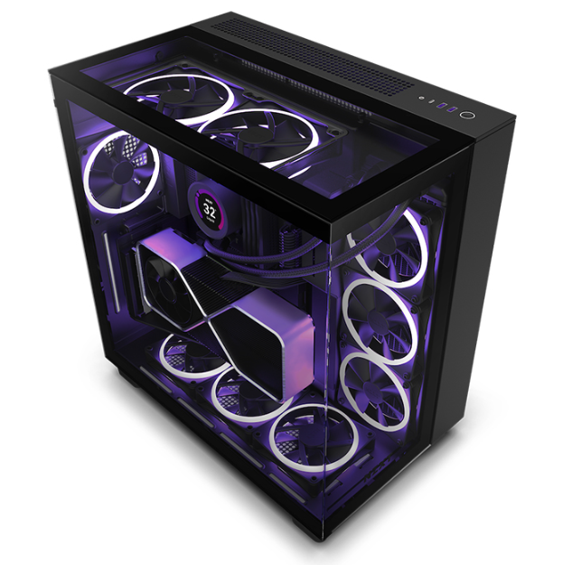 CASE NZXT H9 ELITE ALL BLACK 