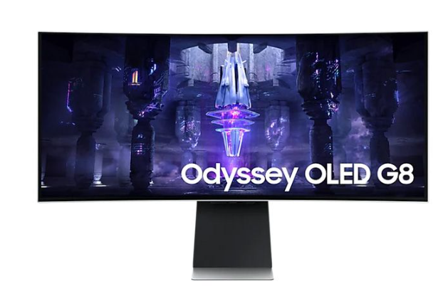 Màn Hình Cong Samsung 34inch Odyssey G8 G85SB OLED 2K 175Hz LS34BG850SEXXV 