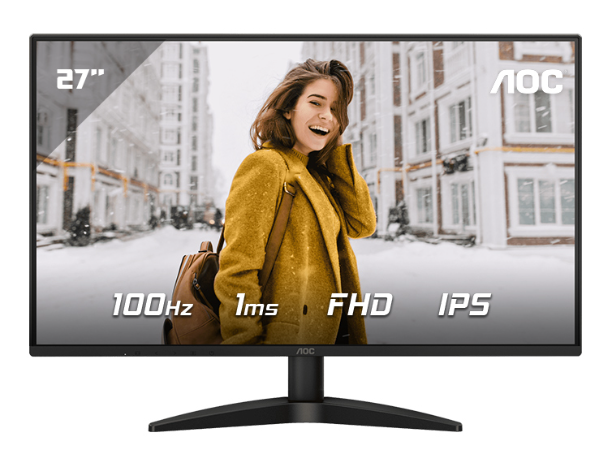 MÀN HÌNH AOC 27INCH 27B36H (FHD | IPS | 100Hz | VGA | HDMI)